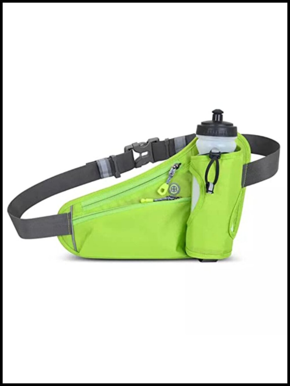 Hydration Running Belt Waist Pack Water Bottle Holder Adjustable Fanny Pack
